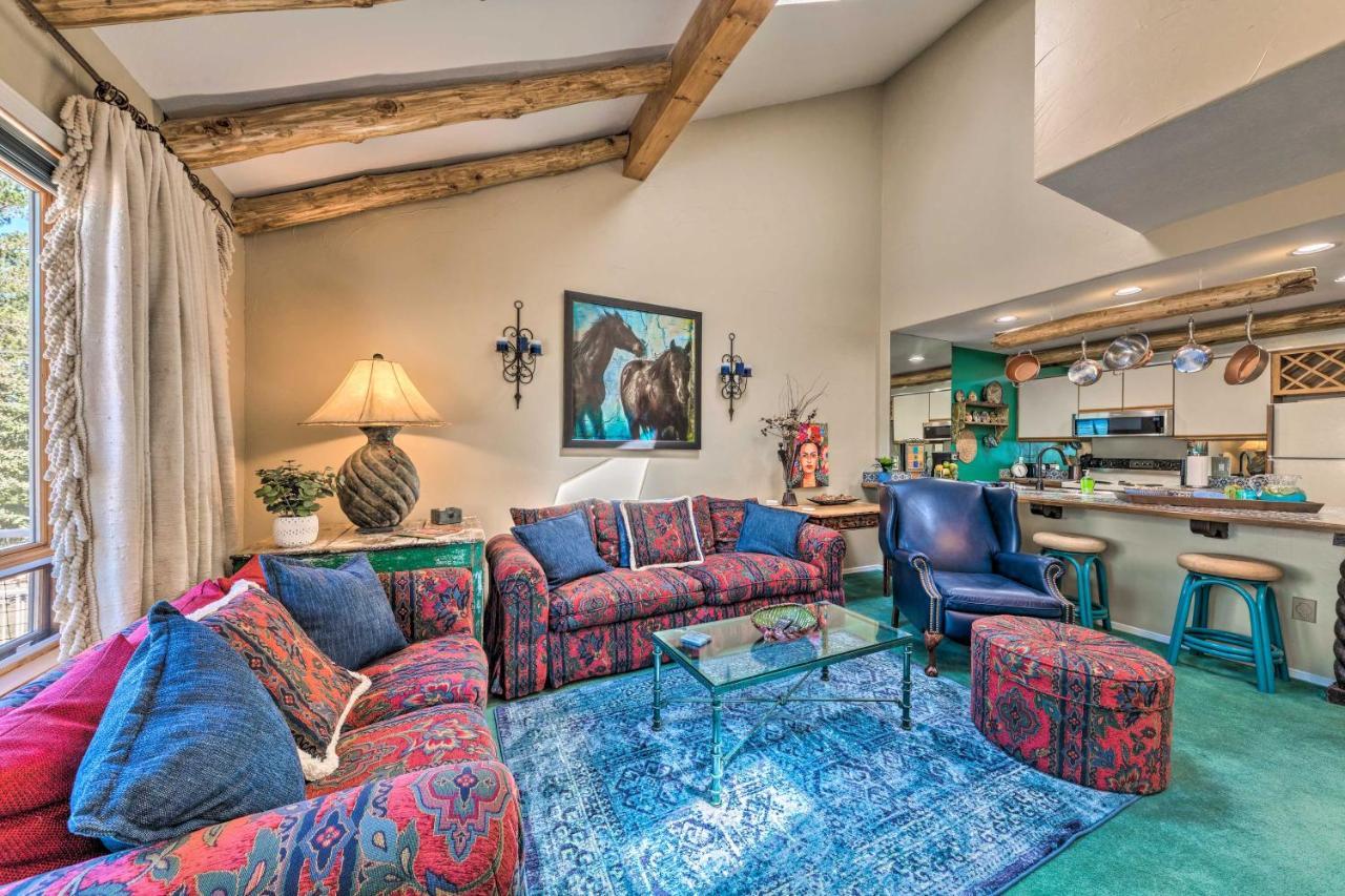 Eclectic Home With Deck 4 Miles To Ski Cloudcroft! エクステリア 写真
