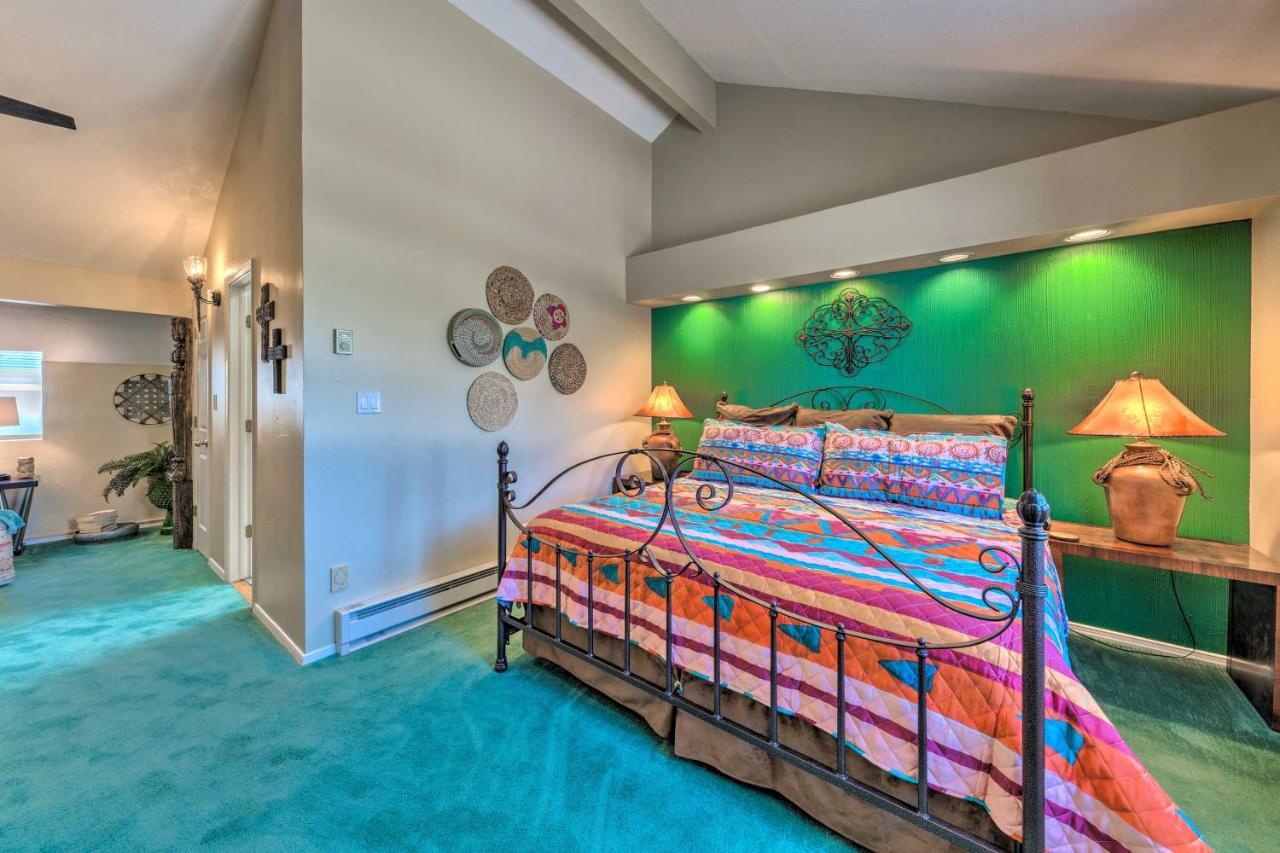 Eclectic Home With Deck 4 Miles To Ski Cloudcroft! エクステリア 写真